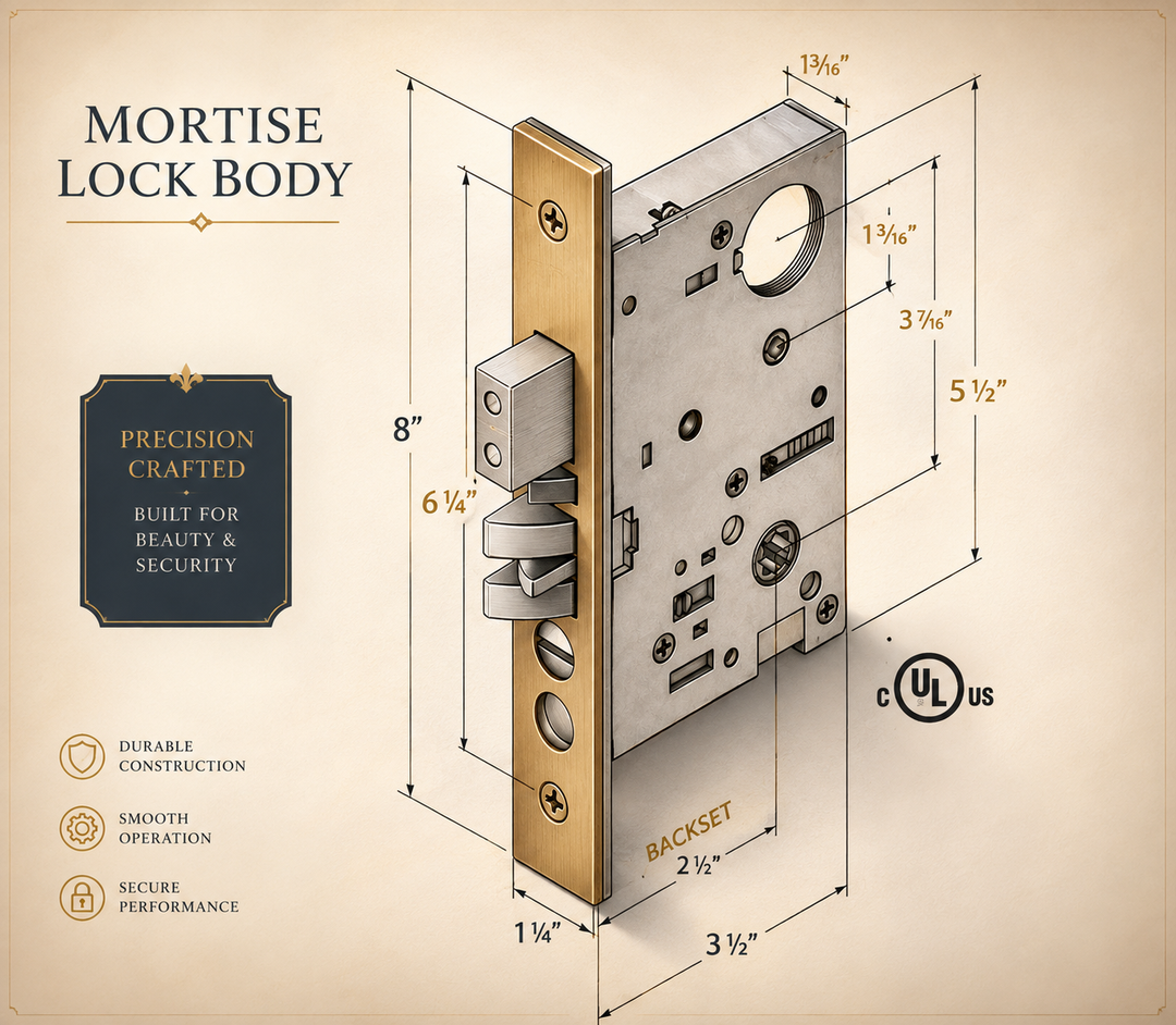Your Complete Guide to Mortise Locks
