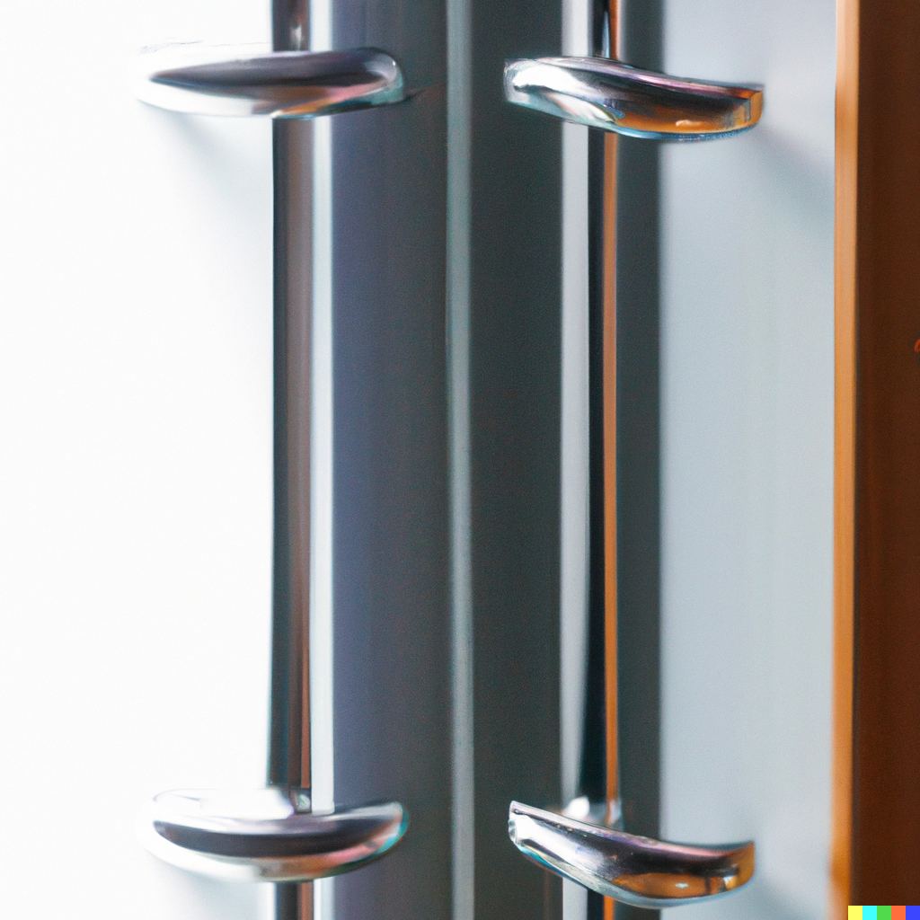 Chrome Hardware in Kitchens