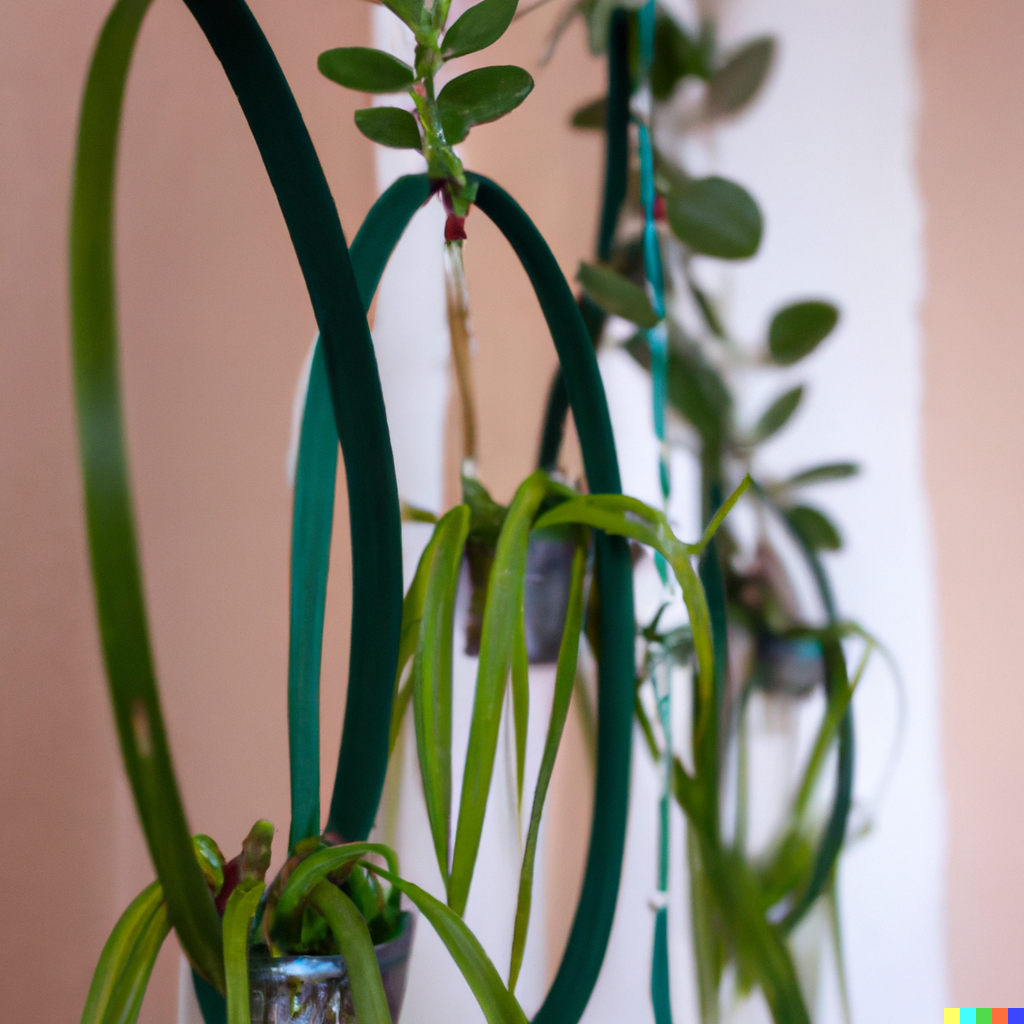 Hanging Plants and Other Décor from Ceiling Medallions