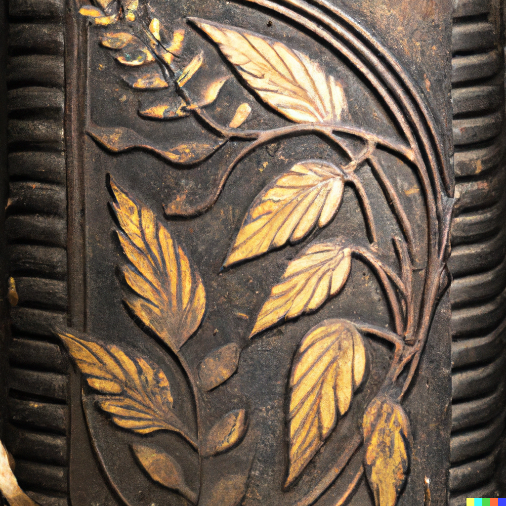 Symbolism and Motifs in Broken Leaf Patterns