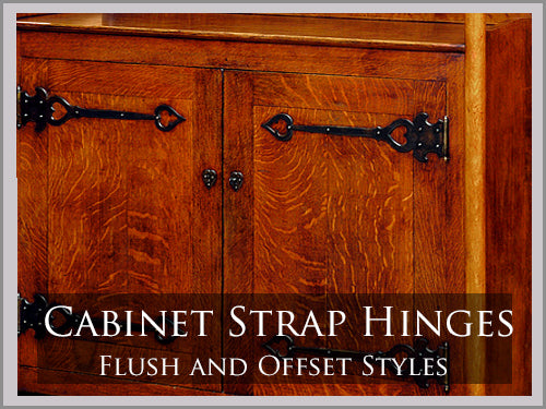 Antique Cabinet Strap Hinge Hardware