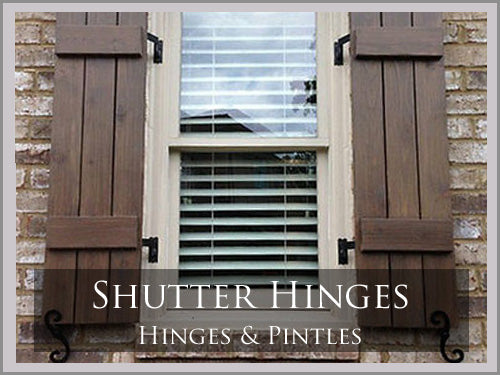 SHUTTER HINGES