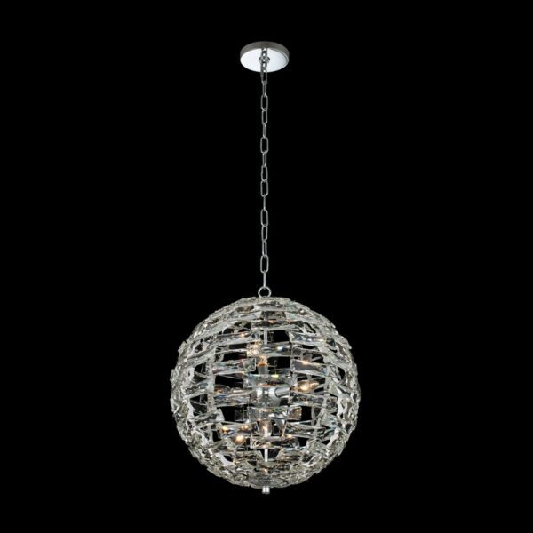 ##Antique Hardware## Alta 18 Inch Orb Pendant