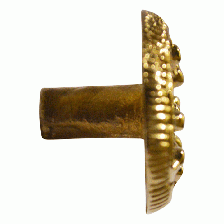 ##Antique Hardware## 1 1/4 Inch Beaded Wheel Cabinet & Furniture Knob