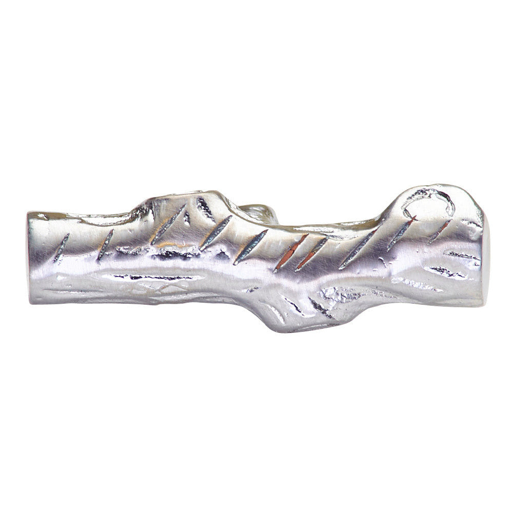 1 7/8 Inch "T" Shape Tree Branch Cabinet and Furniture Knob (Polished Chrome Finish)