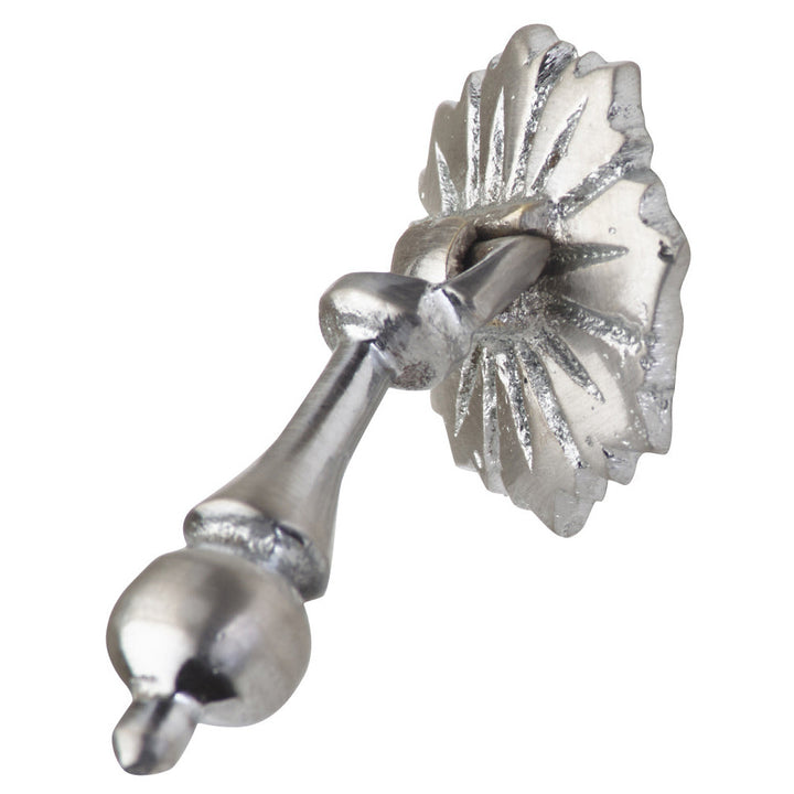 ##Antique Hardware## 1 7/8 Inch Floral Ring Pull (Several Finishes Available)