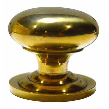##Antique Hardware## 1 Inch Solid Brass Traditional Round Cabinet & Furniture Knob