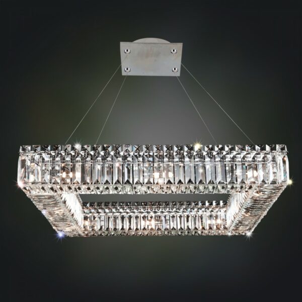 ##Antique Hardware## Quadro 26 Inch Square Pendant