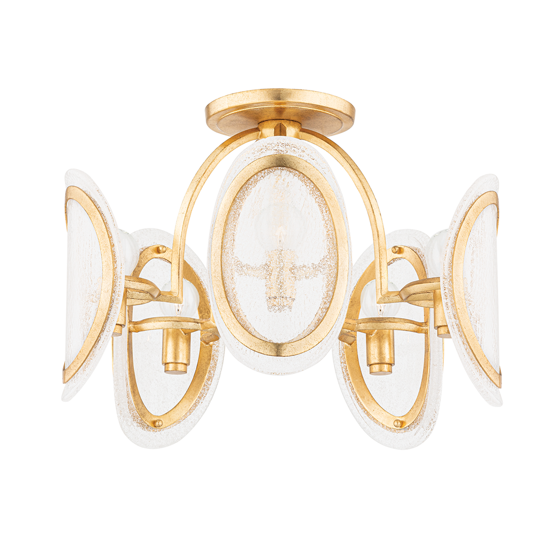 ##Antique Hardware## Danes Semi Flush