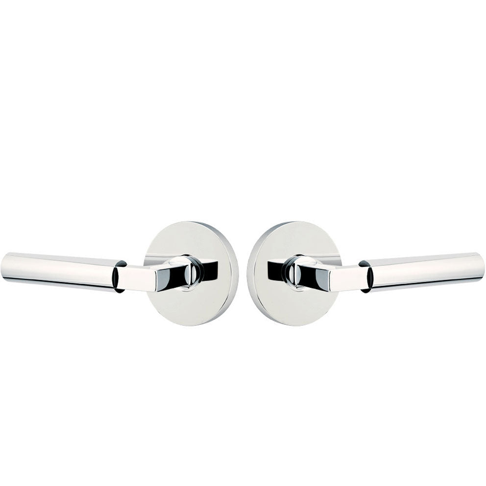 ##Antique Hardware## Emtek Solid Brass Hercules Lever With Disk Rosette (Many Finishes Available)