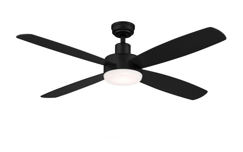 ##Antique Hardware## Aeris Job Fan Matte Black  LED ceiling Fan