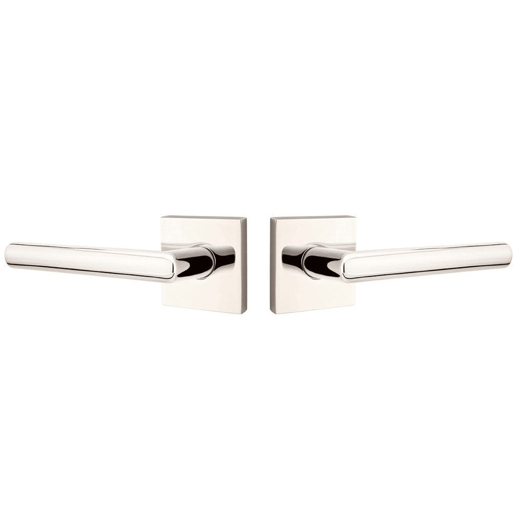 ##Antique Hardware## Emtek Solid Brass Stuttgart Lever With Square Rosette