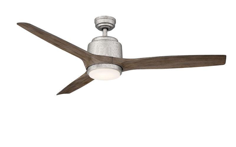 ##Antique Hardware## Sora Outdoor 56 Inch Galvanized iron Ceiling Fan