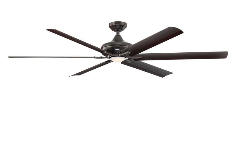 ##Antique Hardware## Exo 70'' Oiled Bronze ceiling Fan