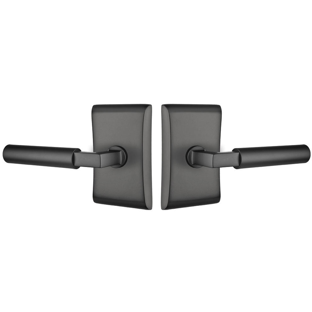 ##Antique Hardware## Emtek Solid Brass Hercules Lever With Neos Rosette