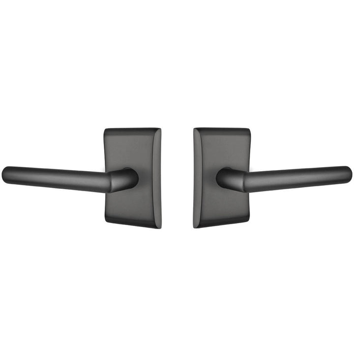 ##Antique Hardware## Emtek Solid Brass Stuttgart Lever With Neos Rosette