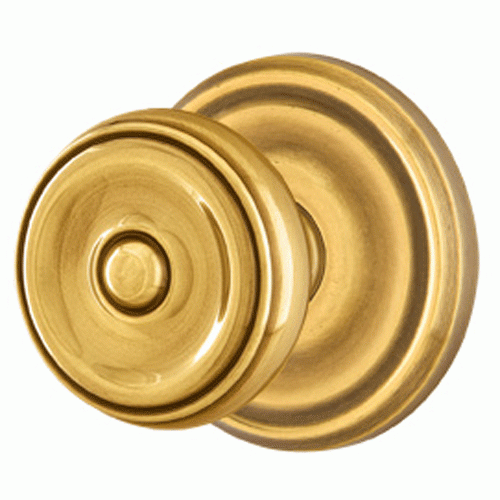 ##Antique Hardware## Solid Brass Waverly Door Knob Set With Regular Rosette (Several Finish Options)