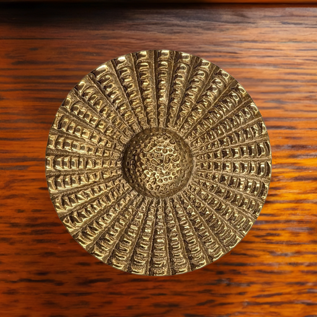 ##Antique Hardware## 2 Inch Solid Brass Art Deco Style Round Cabinet & Furniture Knob (Several Finishes Available)
