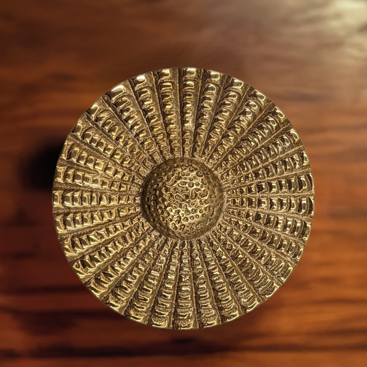 ##Antique Hardware## 2 Inch Solid Brass Art Deco Style Round Cabinet & Furniture Knob (Several Finishes Available)