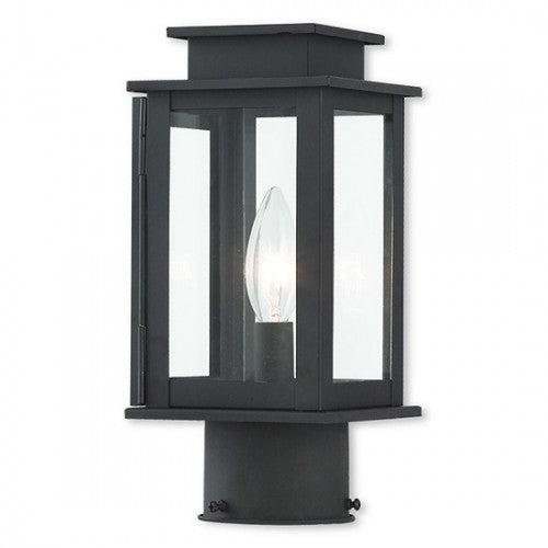 ##Antique Hardware## 1 Light Bronze Outdoor Post Top Lantern