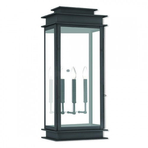 Antique Hardware 3 Light Black Outdoor Wall Lantern Lantern