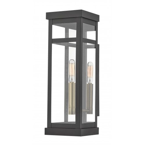 Antique Hardware 1 Light Bronze Outdoor Wall Lantern Lantern