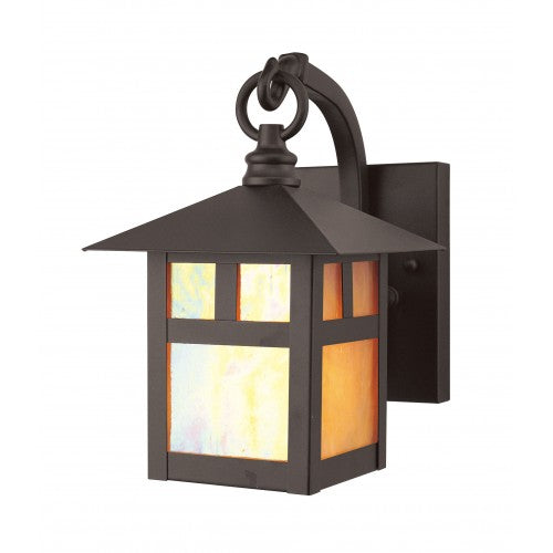 ##Antique Hardware## 1 Light Bronze Outdoor Wall Lantern