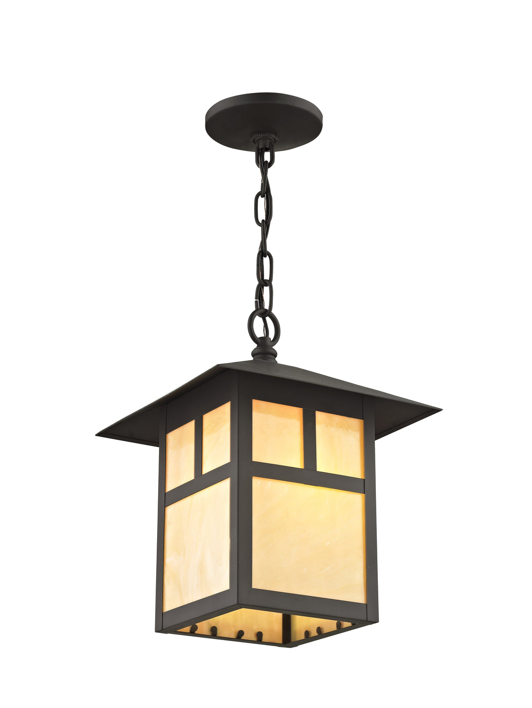 ##Antique Hardware## 1 Light Bronze Outdoor Lantern