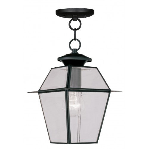 ##Antique Hardware## 1 Light Black Outdoor Lantern