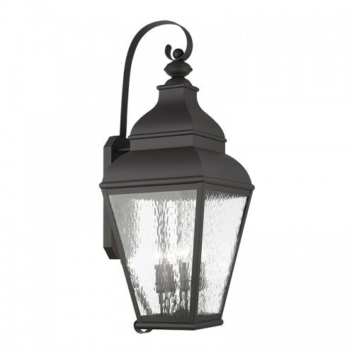 ##Antique Hardware## 4 Light Bronze Outdoor Wall Lantern