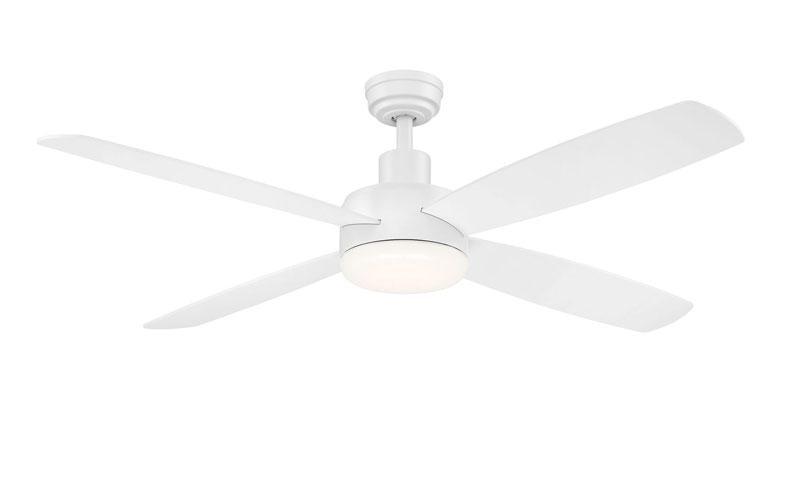 ##Antique Hardware## Aeris Job Fan Matte White  LED ceiling Fan