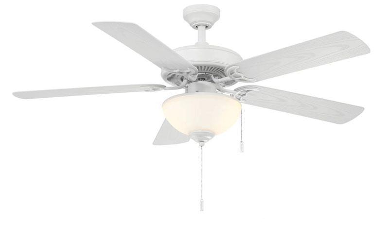 ##Antique Hardware## Dalton 52 inch indoor/outdoor ceiling fan w/Light Kit