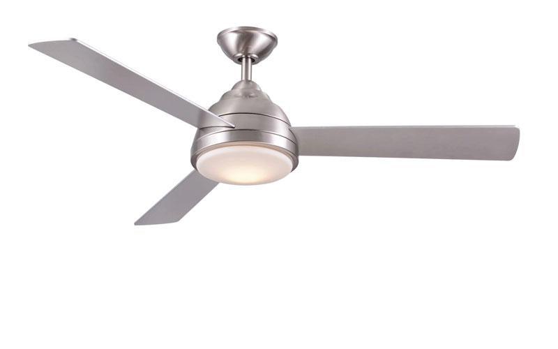 ##Antique Hardware## Neopolis Stainless Steel 52 Inch Ceiling Fan