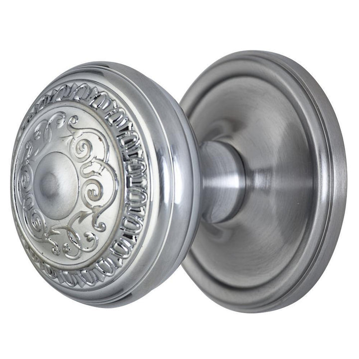 ##Antique Hardware## Traditional Rosette Door Set with Egg & Dart Door Knobs (Several Finishes Available)