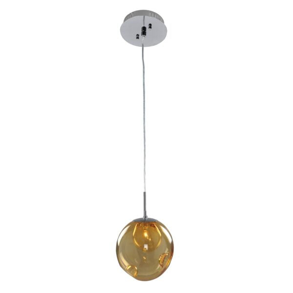 ##Antique Hardware## Meteor 1 Light Mini Pendant