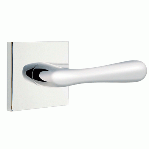 ##Antique Hardware## Emtek Solid Brass Basal Lever With Square Rosette (Several Finish Options)