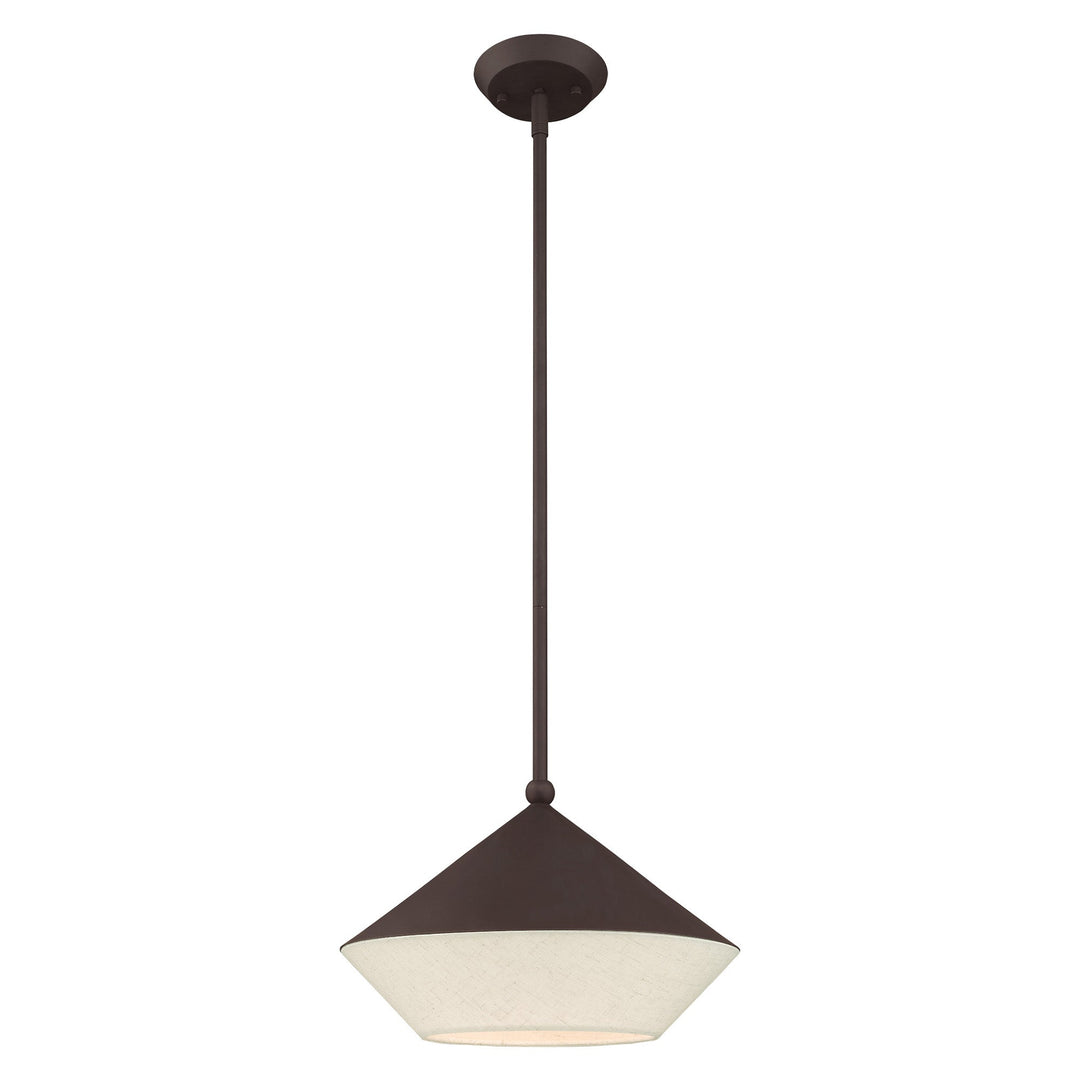 ##Antique Hardware## 1 Light Bronze Single Pendant