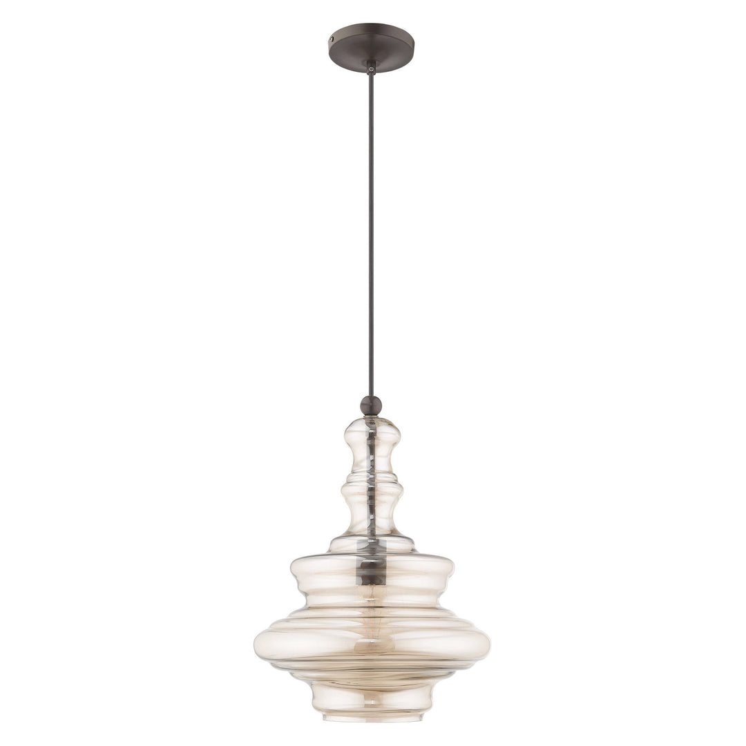 ##Antique Hardware## 1 Light English Bronze Single Pendant