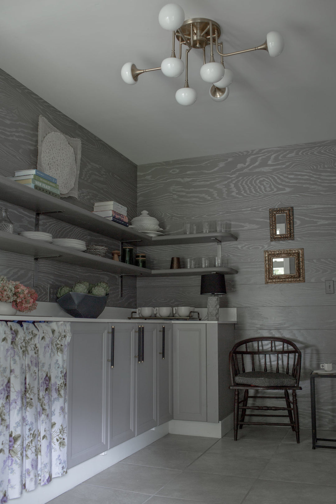 ##Antique Hardware## Fleming Semi Flush