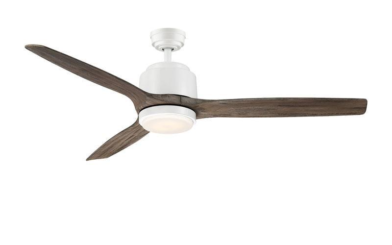 ##Antique Hardware## Reya 56 Inch White Ceiling Fan