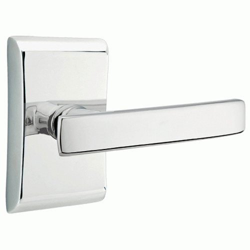 ##Antique Hardware## Emtek Solid Brass Geneva Lever With Neos Rosette (Several Finish Options)