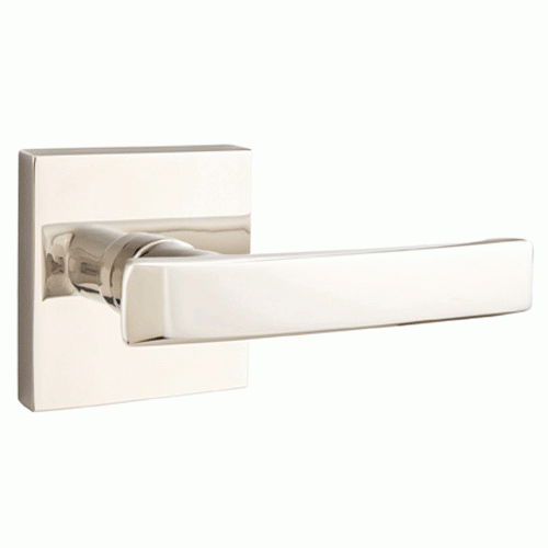 ##Antique Hardware## Emtek Solid Brass Geneva Lever With Square Rosette (Several Finish Options)