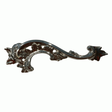 ##Antique Hardware## 6 Inch (4 1/2 Inch C-C) Unique Curly Pull (Several Finish Options)