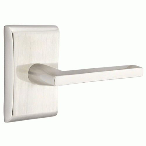 ##Antique Hardware## Emtek Solid Brass Helios Lever With Neos Rosette (Several Finish Options)