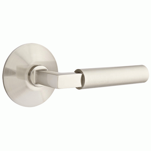 ##Antique Hardware## Emtek Solid Brass Hercules Lever With Modern Rosette (Several Finish Options)