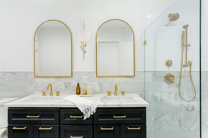 ##Antique Hardware## Broche 2 Light Antique Gold Sconce