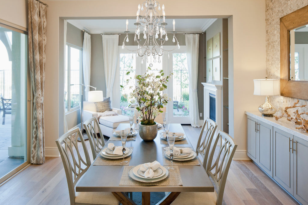 ##Antique Hardware## Ashton 9 Light Hand Cut Crystal Olde Silver Chandelier