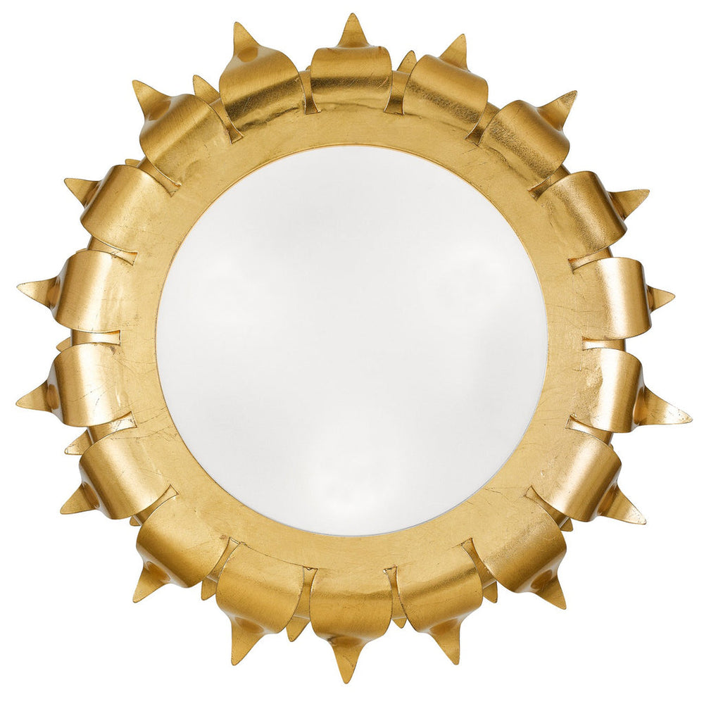 ##Antique Hardware## Broche 3 Light Antique Gold Flush Mount