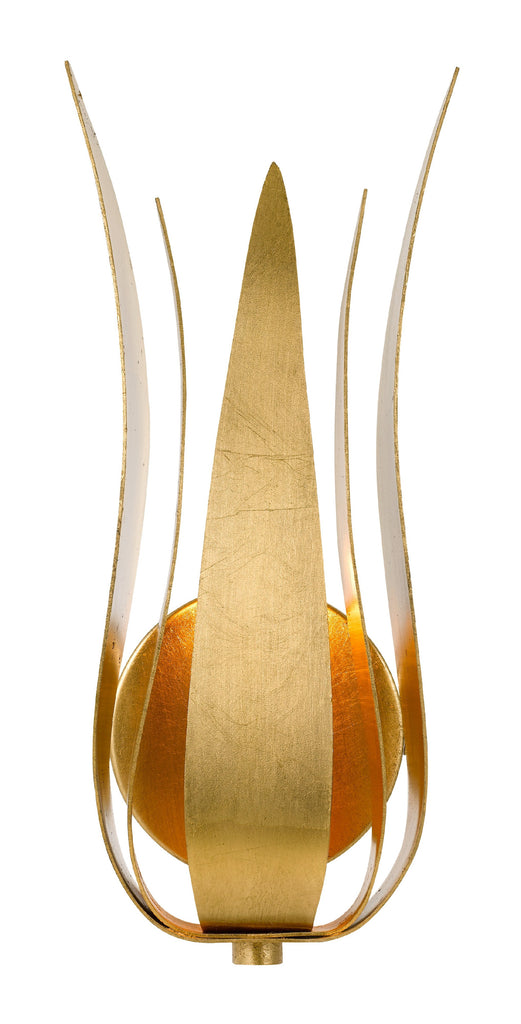 ##Antique Hardware## Broche 1 Light Antique Gold Sconce