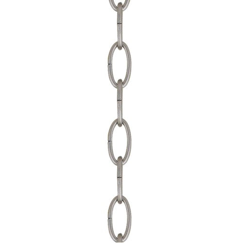 ##Antique Hardware## Brushed Nickel 3' Standard Decorative Chain